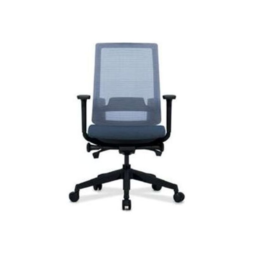 3700339992287-Fauteuil de bureau BRIAN - accoudoirs réglables - Appui-tête en option - dossier en rés-P_405185500_1-0