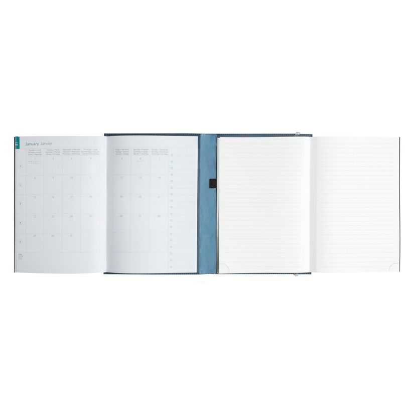 3660942086431-Agenda de bureau Kaa All in 2 EasySlim - 1 mois sur 2 pages + 1 carnet de notes ligné -15-P_405186201_3-2