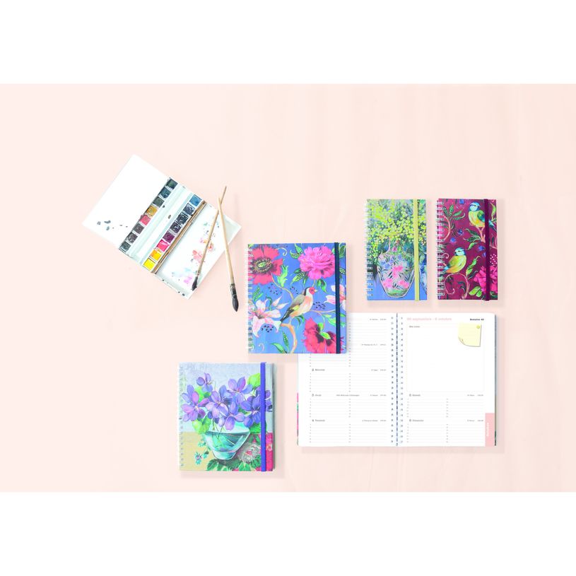 3660942086141-Agenda de bureau Sophie Adde Lady 20S spiralé - 1 semaine sur 2 pages - 15 x 21 cm - Oise-P_405186230_6-1