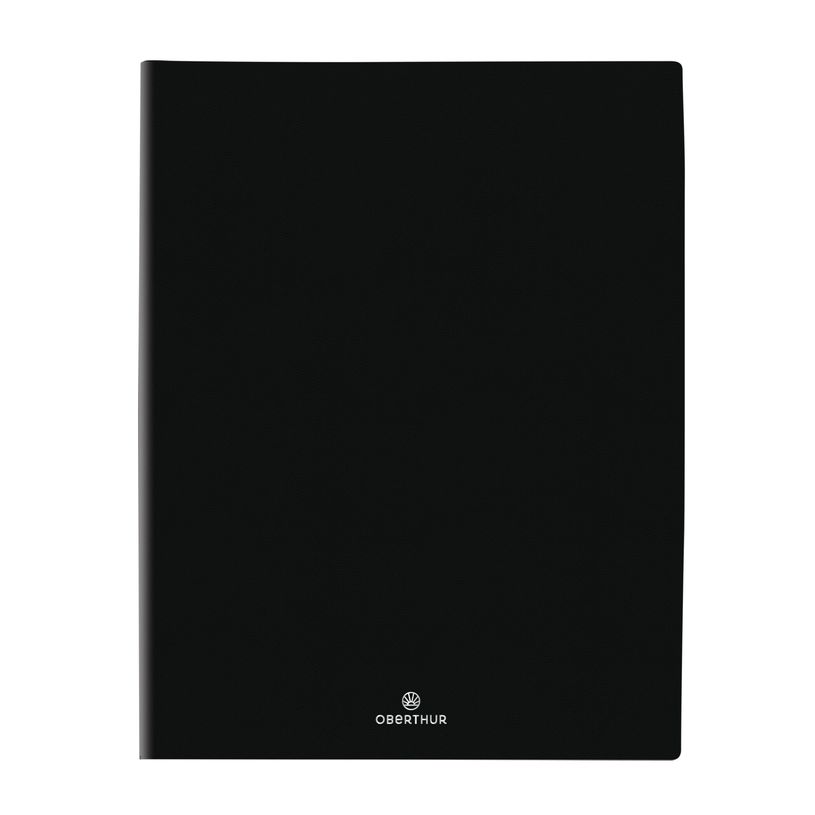 3664447207568-Agenda Odessa - 1 semaine sur 2 pages - 22 x 28 cm - noir - Oberthur-P_405186297_2-0