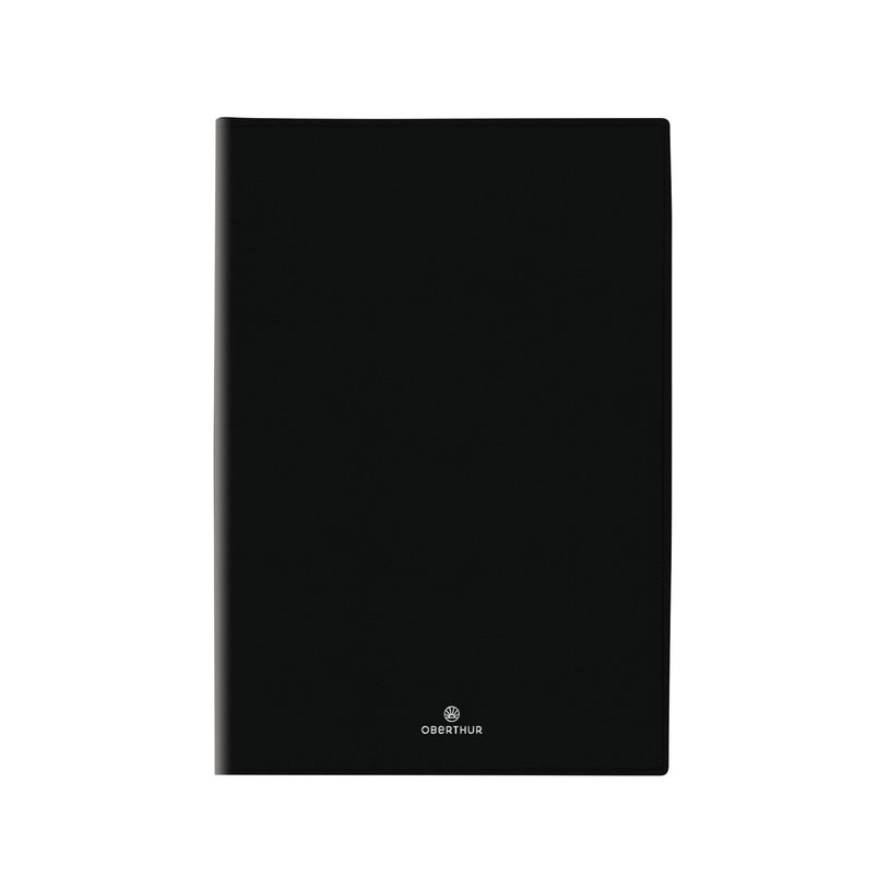 3664447207636-Agenda Odessa - 1 semaine sur 2 pages - 17 x 24,5 cm - noir - Oberthur-P_405186298_1-0