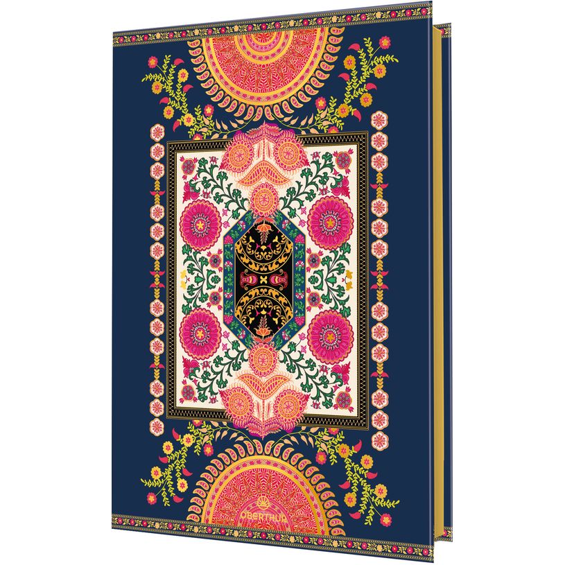 3664447212180-Agenda Venezia - la semaine sur 1 page et 1 page de note - 15,5 x 21,5 cm - rosaces - Ober-P_405186322_1-0
