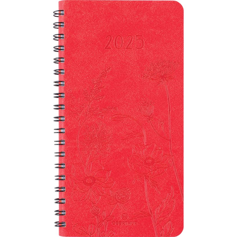 3664447205014-Agenda de poche spiralé Primrose - 1 semaine sur 2 pages - 9,5 x 17 cm - corail - Oberthu-P_405186342_1-0