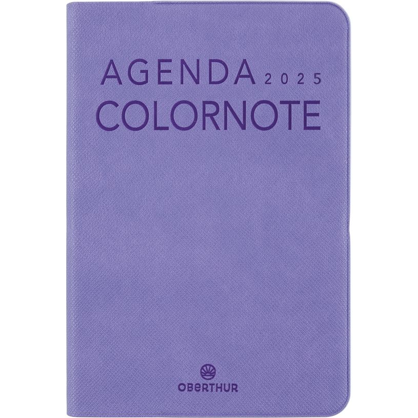 3664447205762-Agenda Colornote - 1 semaine sur 2 pages - 10 x 15 cm - lilas - Oberthur-P_405186357_1-0