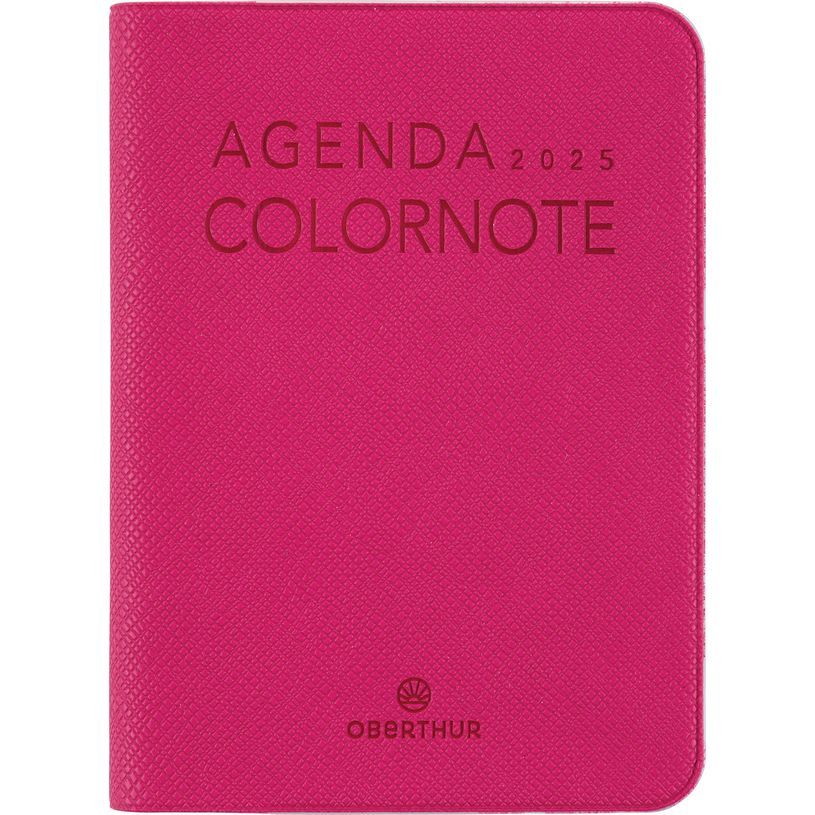 3664447205816-Agenda Colornote - 1 semaine sur 2 pages - 7,5 x 10,5 cm - fuchsia - Oberthur-P_405186362_1-0