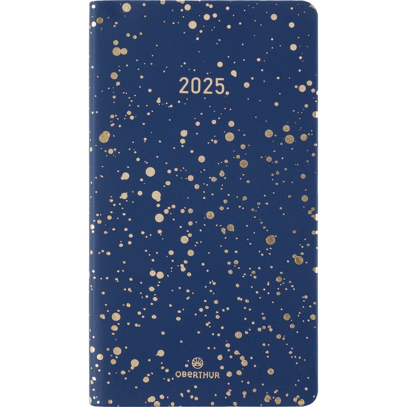 3664447205601-Agenda de poche Céleste - 1 semaine sur 2 pages - 9,5 x 17 cm - bleu marine - Oberthur-P_405186370_1-0