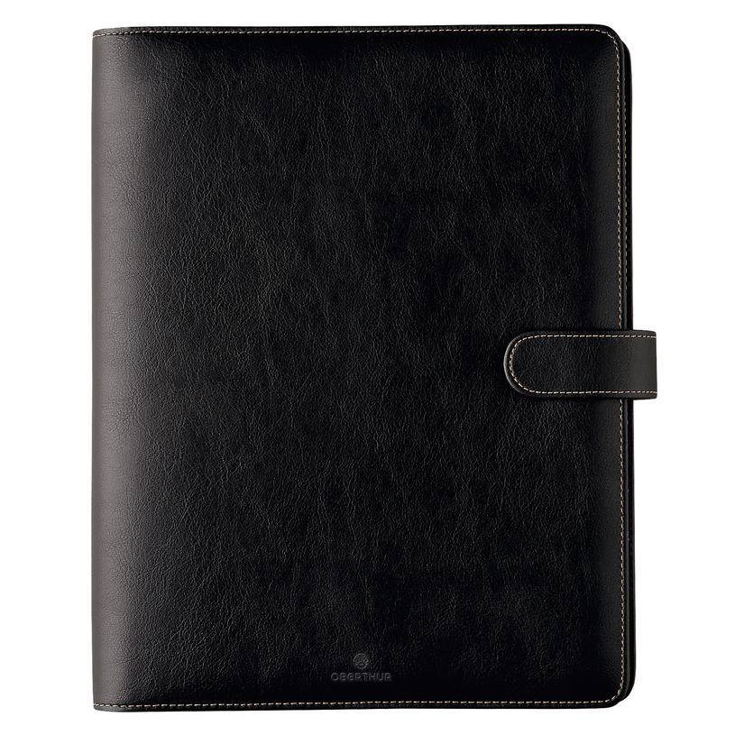 3664447210957-Organiseur Milano - 25 x 32 cm - noir - Oberthur-P_405186374_1-0