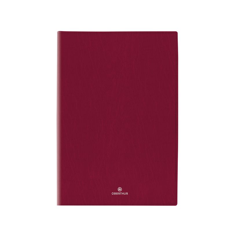 3664447207766-Agenda de poche Odessa - 1 semaine sur 2 pages - 10 x 15 cm - bordeaux - Oberthur-P_405186453_1-0