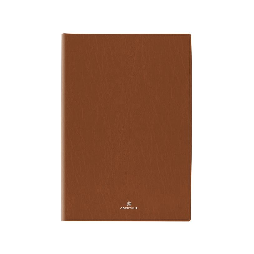 3664447207773-Agenda de poche Odessa - 1 semaine sur 2 pages - 10 x 15 cm - marron - Oberthur-P_405186454_1-0