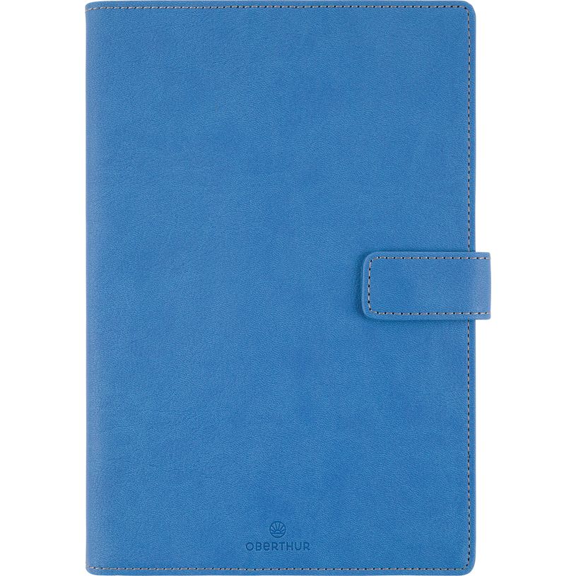3664447210568-Agenda à spirale Milano - 1 semaine sur 2 pages - 17 x 24,5 cm - bleu denim - Oberthur-P_405186463_1-0