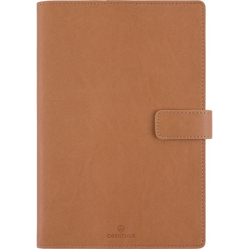 3664447210483-Agenda Milano - 1 semaine sur 2 pages - 17 x 24,5 cm - camel - Oberthur-P_405186468_1-0