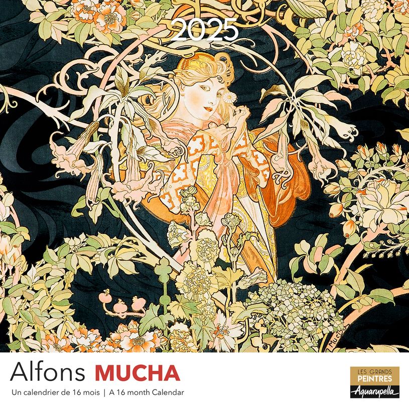 3494150160719-Calendrier mensuel 30x30 cm - 16 mois - Museum Alfons Mucha-P_405186556_1-0