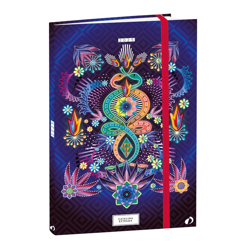 3371010513345-Quo Vadis Catalina Estrada MINISTER - Agenda - 2025 - semainier - standard / M - 160 x 240 mm - portrait - papier blanc - nature - fleurs - -P_405187235_3-0