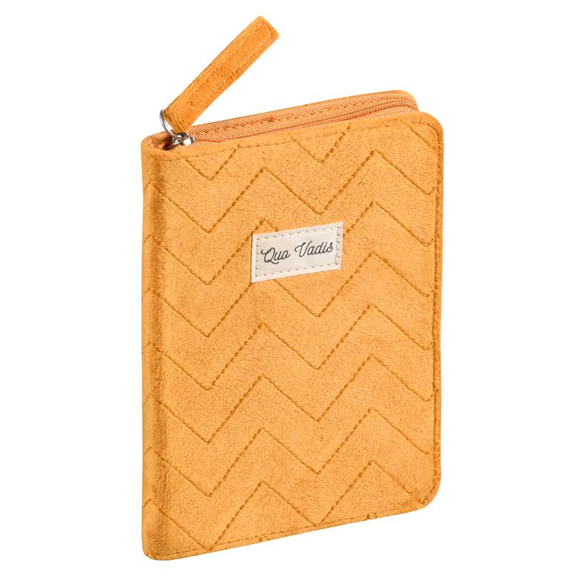 3371010509997-Quo Vadis Colette - Business diary - 100 x 150 mm - mustard yellow - velours-P_405187250_3-0