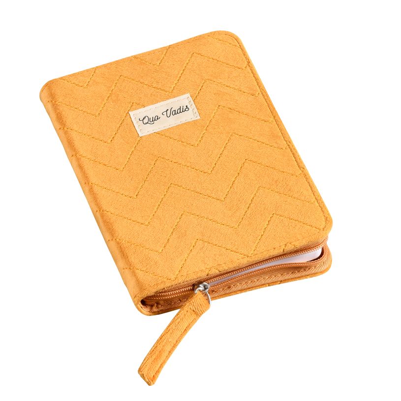 3371010509997-Quo Vadis Colette - Business diary - 100 x 150 mm - mustard yellow - velours-P_405187250_4-1