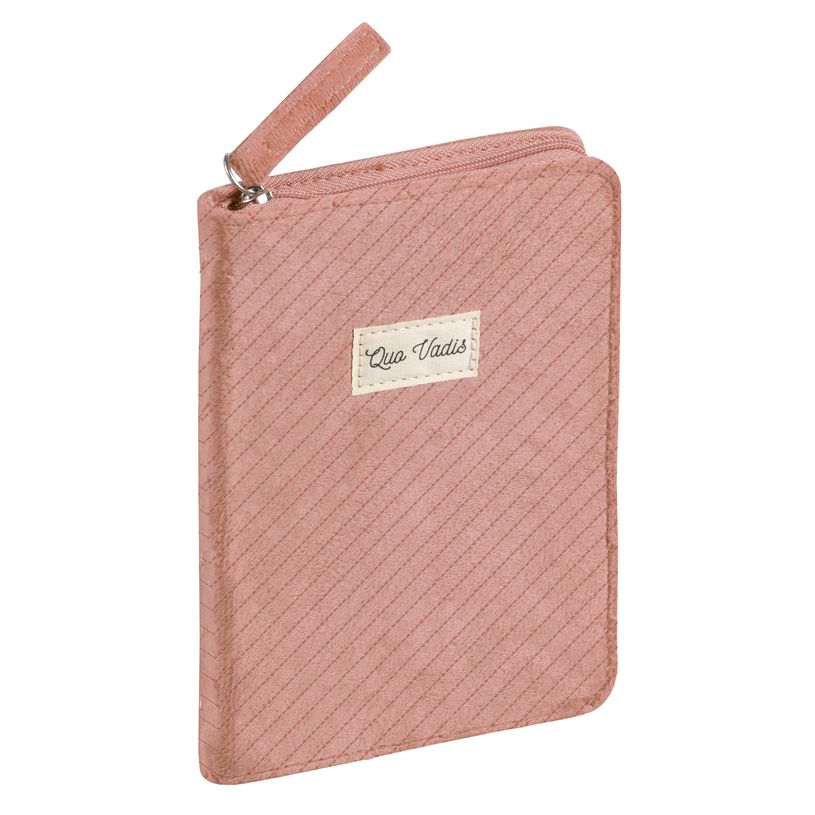 3371010509980-Quo Vadis Colette - Business diary - 100 x 150 mm - rose poudré - velours-P_405187251_1-0