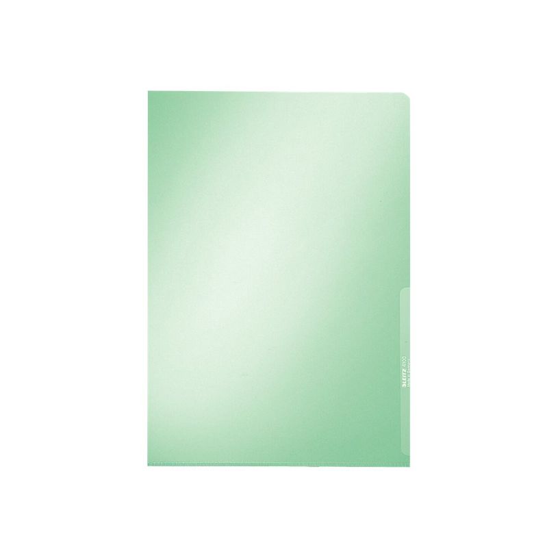 4002432417391-Leitz Premium - Pochette coin - A4 - 40 feuilles - vert transparent-P_405187443_1-0