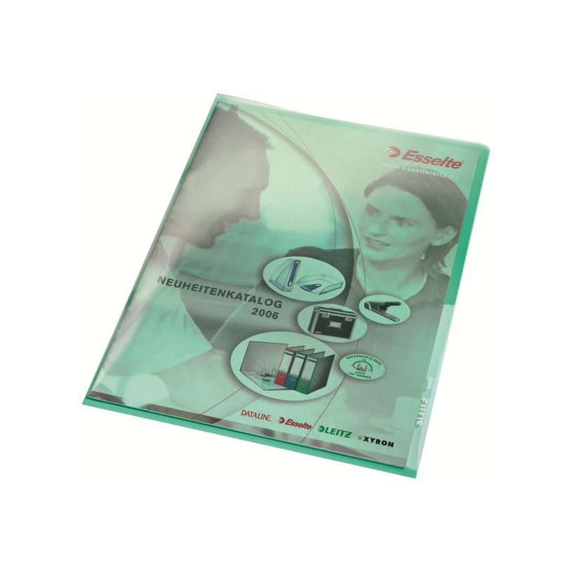 4002432417391-Leitz Premium - Pochette coin - A4 - 40 feuilles - vert transparent-P_405187443_3-2
