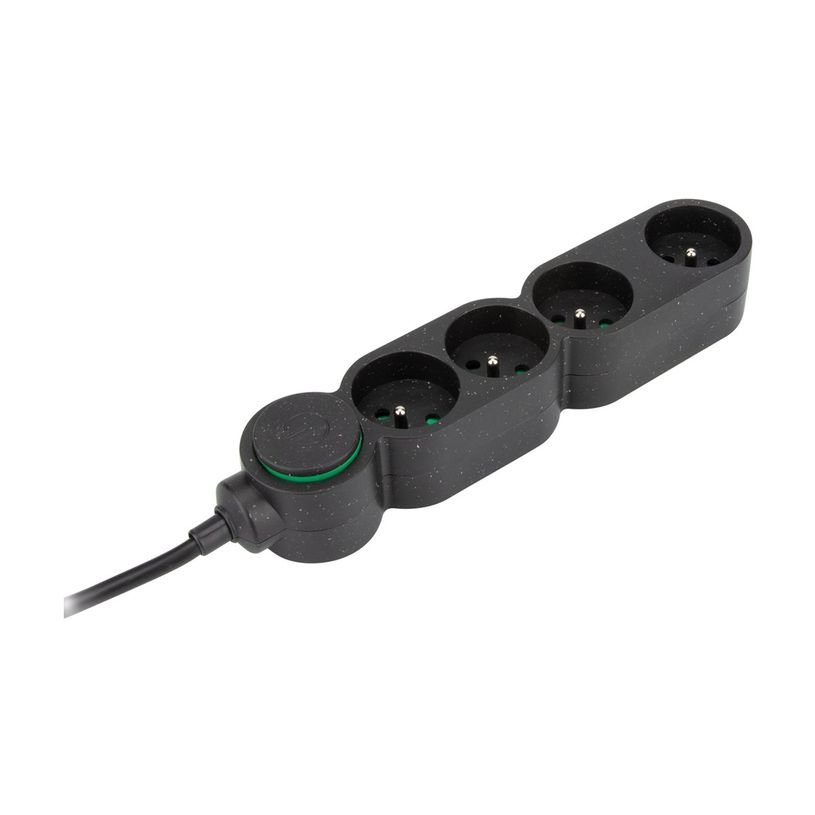 3545411896561-zenitech Home Green - Multiprises avec 4 prises 16A + interupteur -  3680 Watt - 1.5 m cor-P_405187527_3-0