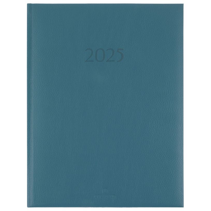 3664447206080-Agenda London - 1 semaine sur 2 pages - 22 x 28 cm - gris - Oberthur-P_405187967_1-0