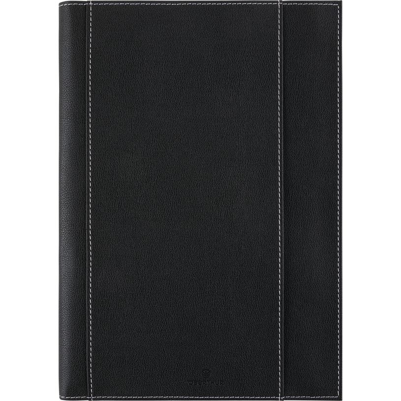 3664447204376-Agenda à spirale Burgos - 1 semaine sur 2 pages - 17 x 24,5 cm - noir - Oberthur-P_405187992_1-0