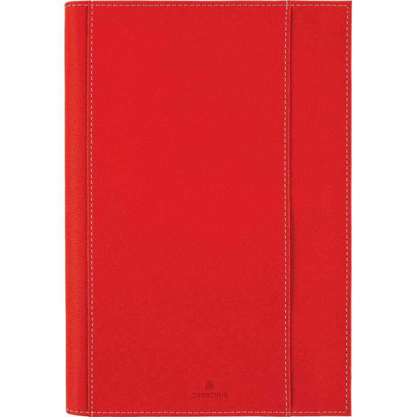 3664447204383-Agenda à spirale Burgos - 1 semaine sur 2 pages - 17 x 24,5 cm - rouge - Oberthur-P_405187993_2-0