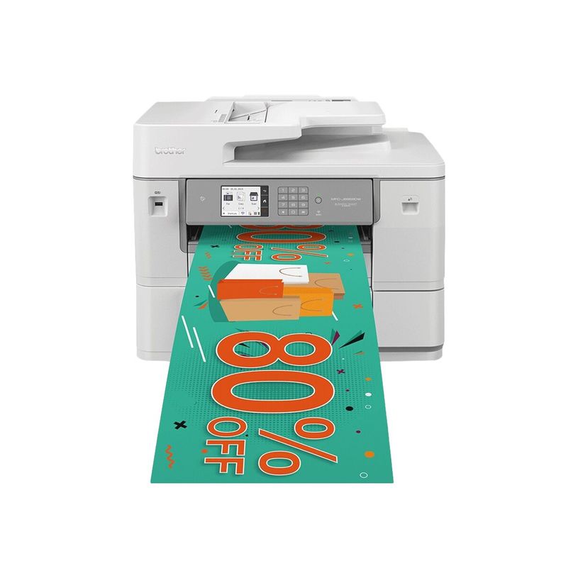 4977766826754-Brother BP80GRA3 - Papier jet d'encre brillant - Brillant - A3 original - pour Brother MFC-P_405187997_1-0
