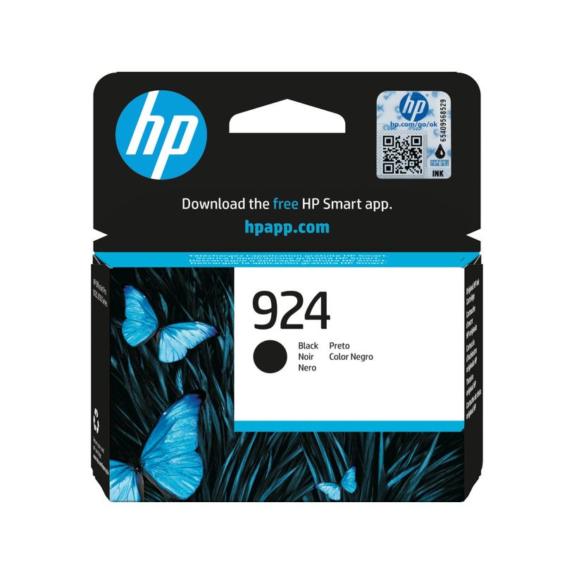 0196786147395-HP 924 - Noir - cartouche d'encre originale (KE0U6NE)--0