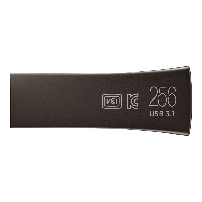 8801643230678-Samsung BAR Plus MUF-256BE4 - Clé USB 256 Go - USB 3.1 Gen 1 - gris-P_405188567_6-5