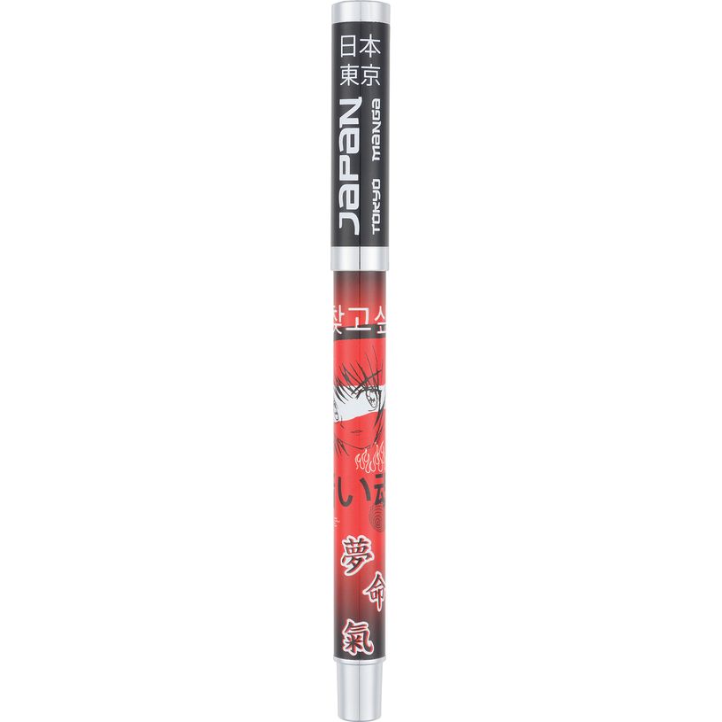 3664447169910-Stylo roller a cartouche Manga - 5 decors assortis - Oberthur-P_405188852_4-3