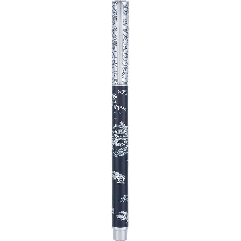 3664447170008-Stylo roller a cartouche Japon - 5 decors assortis - Oberthur-P_405188854_4-3