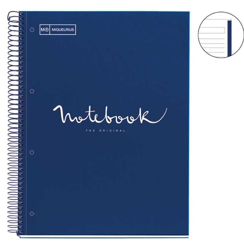 8422593486061-Notebook Emotions, couverture rigide, A4, lignes horizontales 7 mm, 80 feuilles de 1 coule-P_405189249_2-1