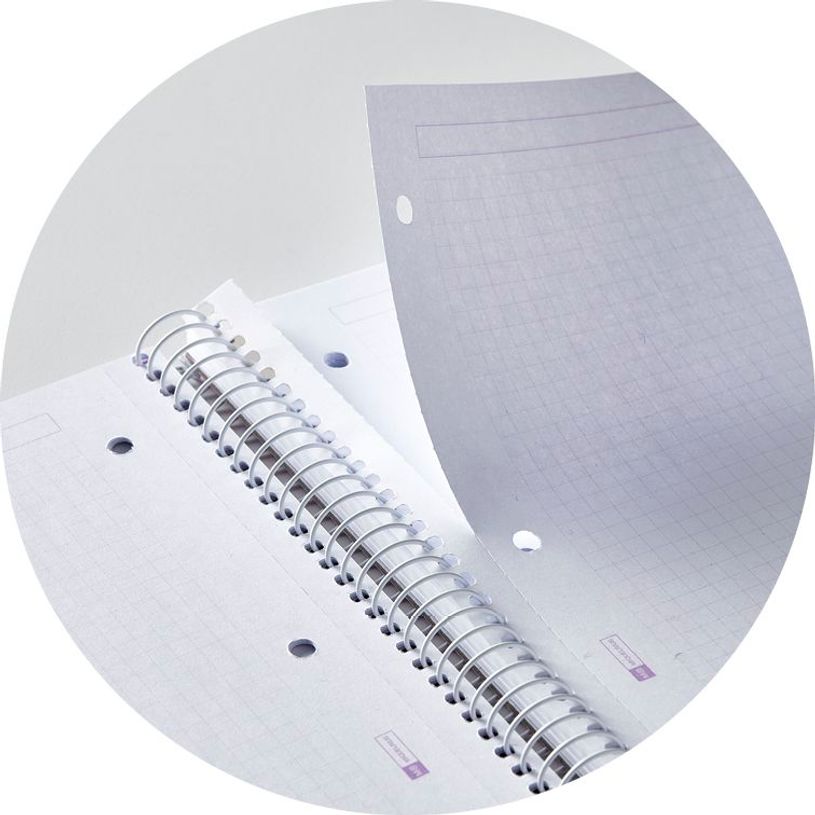 8422593021040-Notebook Emotions, couverture souple, A4 séyès, 80 feuilles de 1 couleur, Miquelrius, Bl-P_405189260_3-2