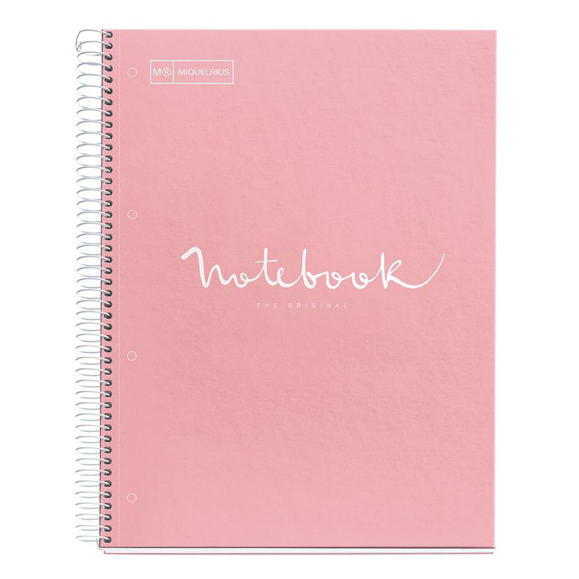 8422593021361-Notebook Emotions, couverture souple, A4 séyès, 80 feuilles de 1 couleur, Miquelrius, Ro-P_405189263_2-0