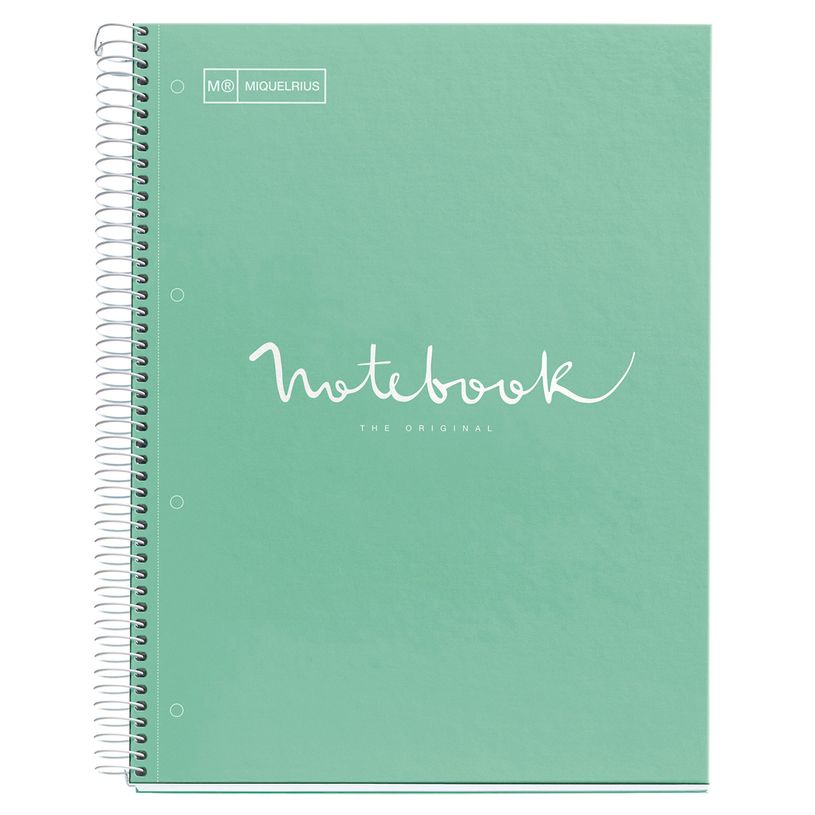 8422593467312-Notebook Emotions, couverture rigide, A4 lignes horizontales 7 mm, 120 feuilles de 5 coule-P_405189265_1-0