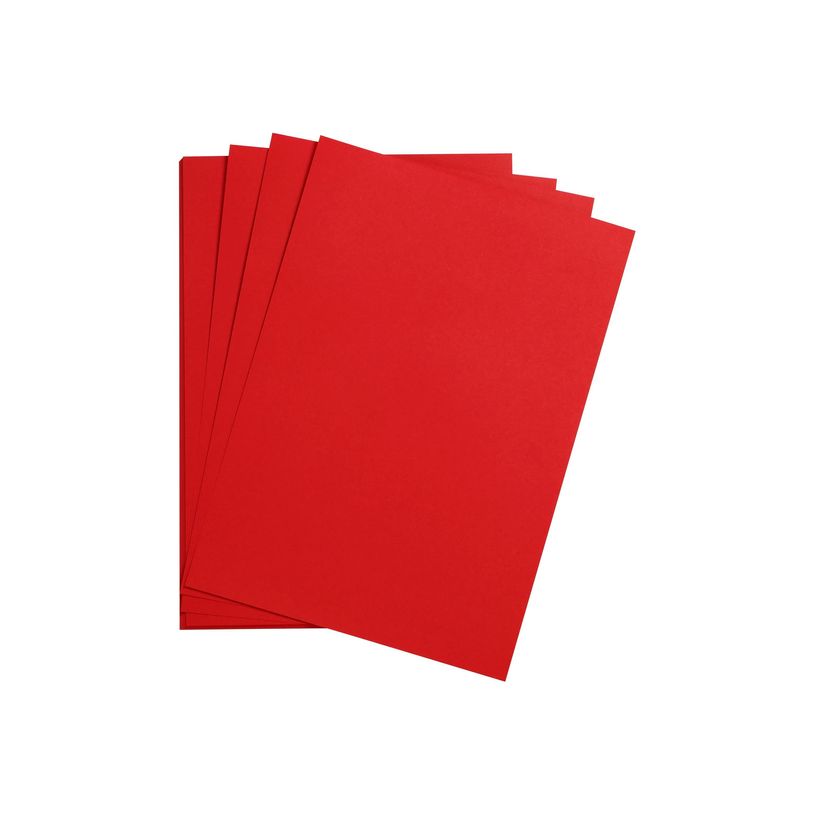 3329680973020-Clairefontaine Maya - Papier - A4 - 120 g/m² - rouge coquelicot-P_405189280_2-0