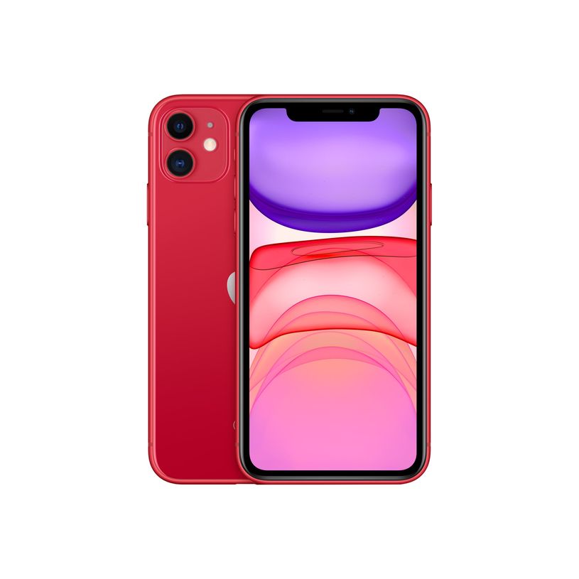 3701202609776-Apple iPhone 11 - Smartphone reconditionné grade A (Très bon état) - 4G - 4/128Go - rou-P_405199387_3-2