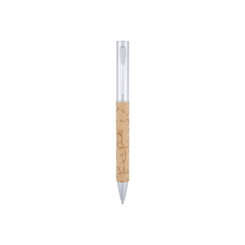3664447185729-Oberthur Alicante - Stylo à bille rétractable - érable-P_405199546_2-0