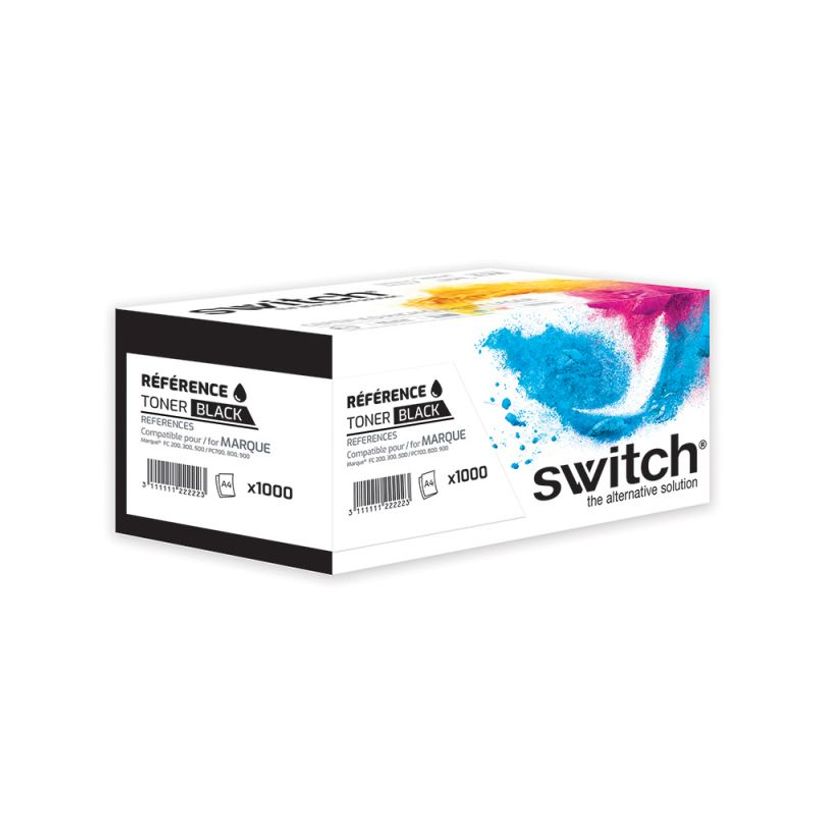 3701645506519-Cartouche laser compatible Lexmark C242XK0 - Noir - SWITCH -P_405199695_1-0