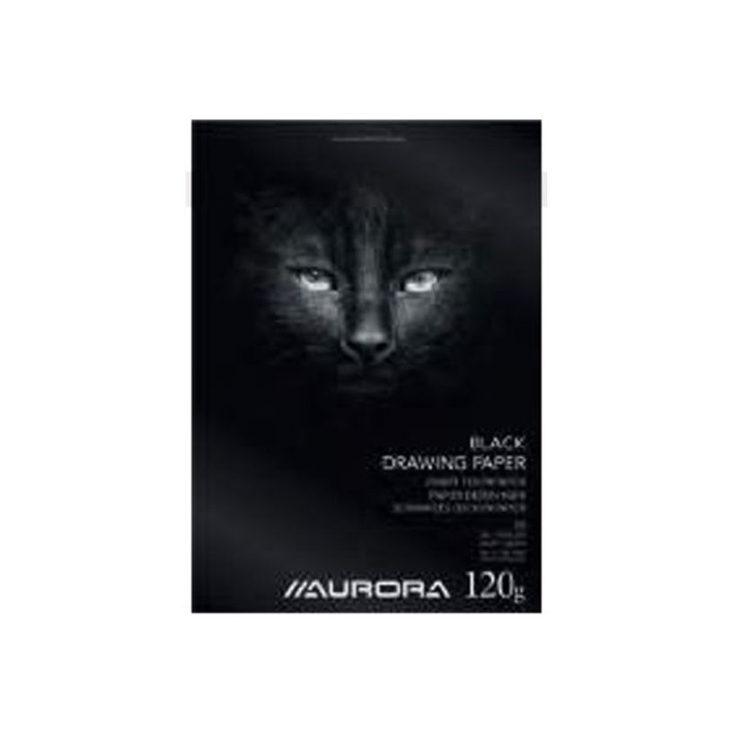 5411028074181-Aurora Art & Craft - Bloc à dessins - 240 x 315 mm - 20 pages - noir - uni-P_405216545_1-0