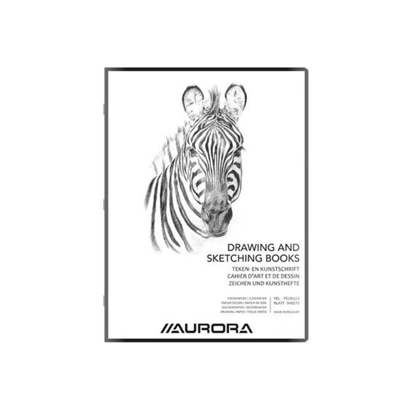 5411028011261-Aurora Art & Craft - Livre de dessin et d'esquisse - A5 (165 x 210 mm) - 48 pages - uni-P_405216587_1-0