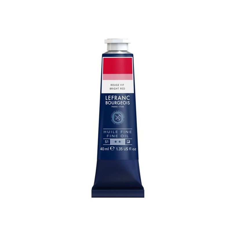 3013643017639-Lefranc Bourgeois - Peinture à l'huile - rouge vif - semi-opaque - fine - 40 ml-P_405216744_2-0