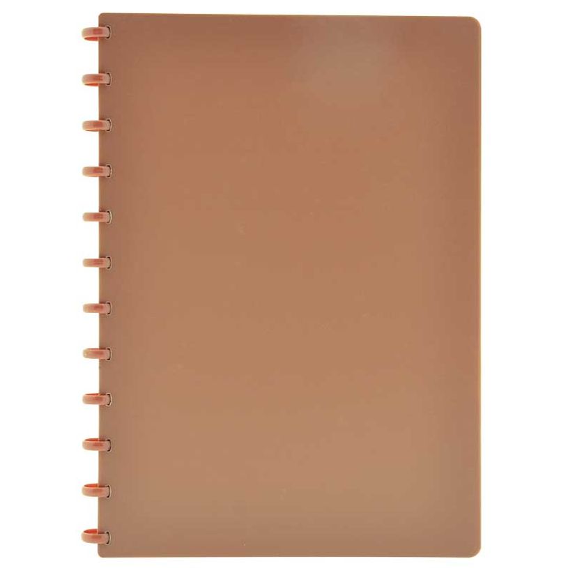 8717399409520-Danneels Summer Glow - Cahier A5 - petits carreaux (5x5 mm) - 144 pages - couleurs assortis--4