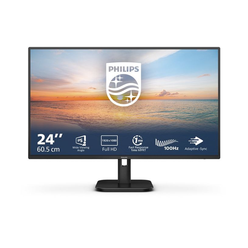 8712581804244-Philips 24E1N1100A - 1000 Series - écran LED  24"- 1920 x 1080 Full HD - noir-P_405220519_1-0