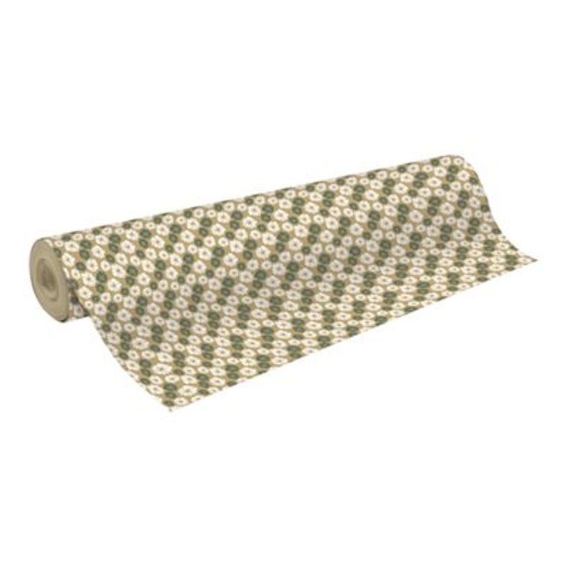 3329682239063-Clairefontaine - Emballage cadeau - 70 cm x 50 m - 70 g/m² - marguerite - blanc - papier -P_405221755_1-0