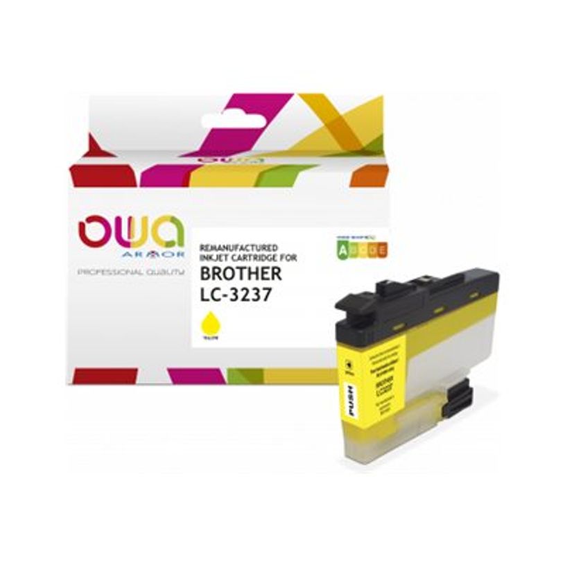 3112539915995-Cartouche compatible Brother LC-3237 - Jaune - OWA-P_405222267_1-0