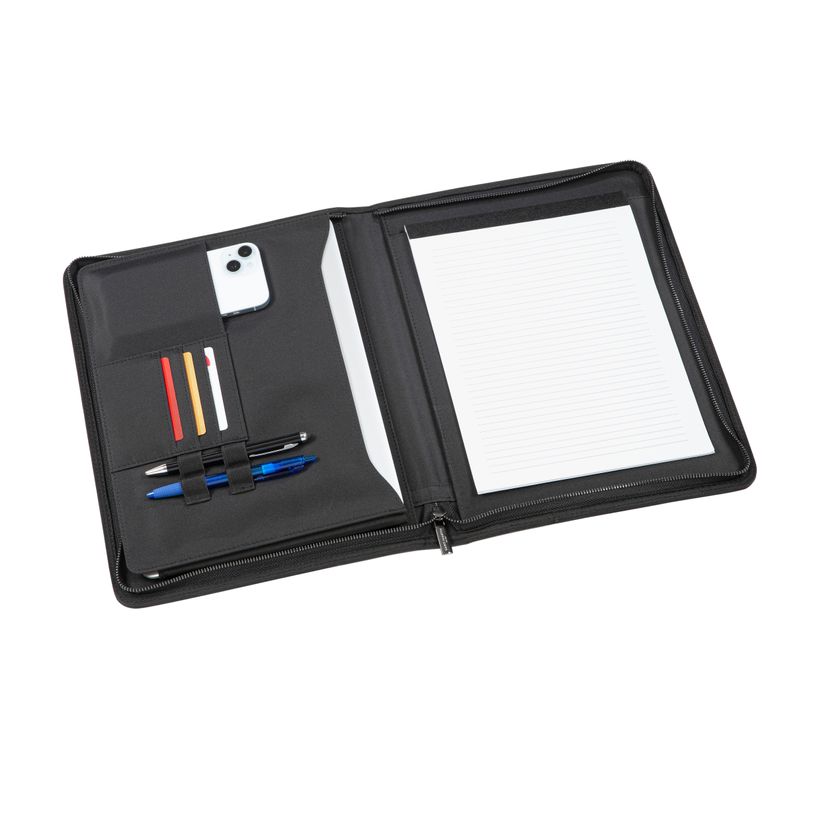 3135253534228-Saint-Martin - Portfolio conférencier noir Sacha - Format A4 - Viquel-P_405223244_3-2