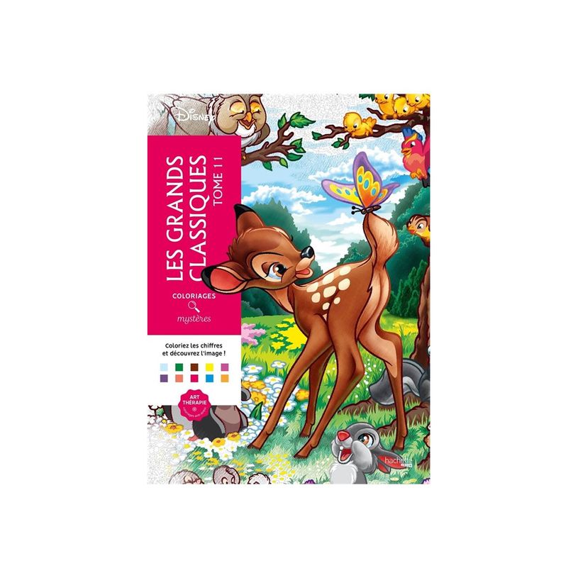 9782017256953-Coloriages mystères Disney - Les Grands classiques Tome 11 - livre à colorier (livre de -P_405223572_6-0