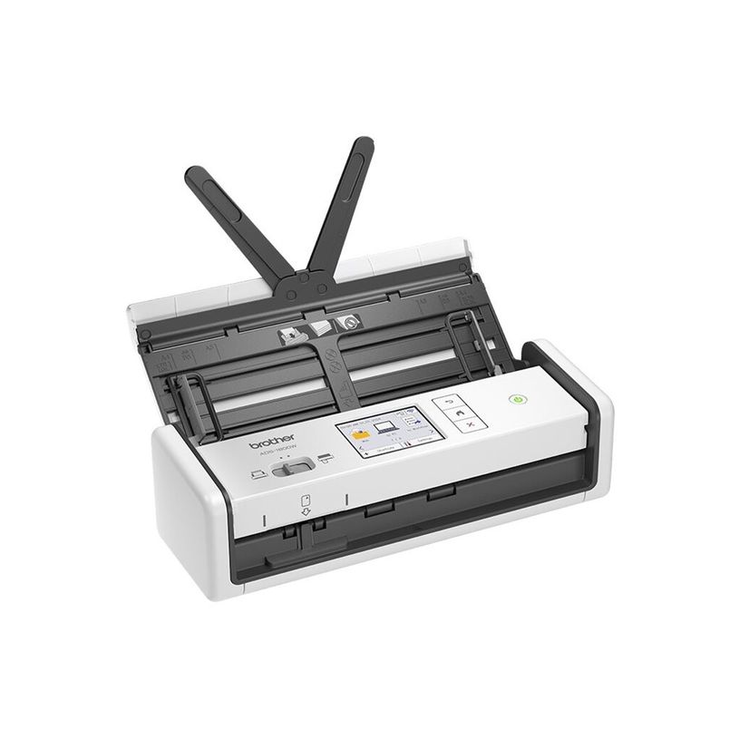 4977766832281-Brother ADS-1800W - Scanner de documents - CIS Double - Recto-verso - A4 - 600 dpi x 600 dpi - jusqu'à 30 ppm (mono) / jusqu'à 30 ppm (couleur) - Chargeur automatique de documents (20 feuilles) - Wi-Fi(n), U-P_405223728_9-1