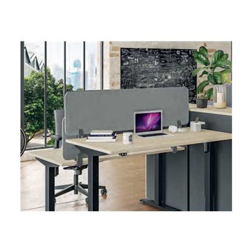 3253310545892-Écran de séparation acoustique pour bureau (sans support de fixation) - L80 x h40 cm - g-P_405224027_2-1